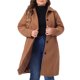thumbnail image 1 of GRACE & GRANDEUR Abrigos de Invierno para Mujer Tallas Grandes Chaquetas de Un Solo Pecho Abrigos Largos 2X Café Claro, 1 of 5