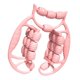 thumbnail image 5 of Rodillo Muscular De Mano Para Piernas, Herramienta De Masaje Con 24 Ruedas Para Cintura, Color Rosa, 5 of 5