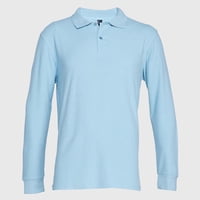 Jayson - Polera Pique Hombre 80/20 M/L Celeste S