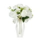 thumbnail image 1 of Ramo De Rosas Blancas, Ramo De Novia Artificial Para Centro De Mesa De Boda Y Fiesta, 1 of 3
