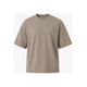 thumbnail image 3 of Polera Hombre Oversize Manga Corta Cuello Redondo Lisa Cafe, 3 of 6