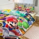 thumbnail image 2 of Super Mario Duvet Cover Set 3 Piece Bedding Set Double Sided Printing Decorative Comforter Cover Set, 2 of 5