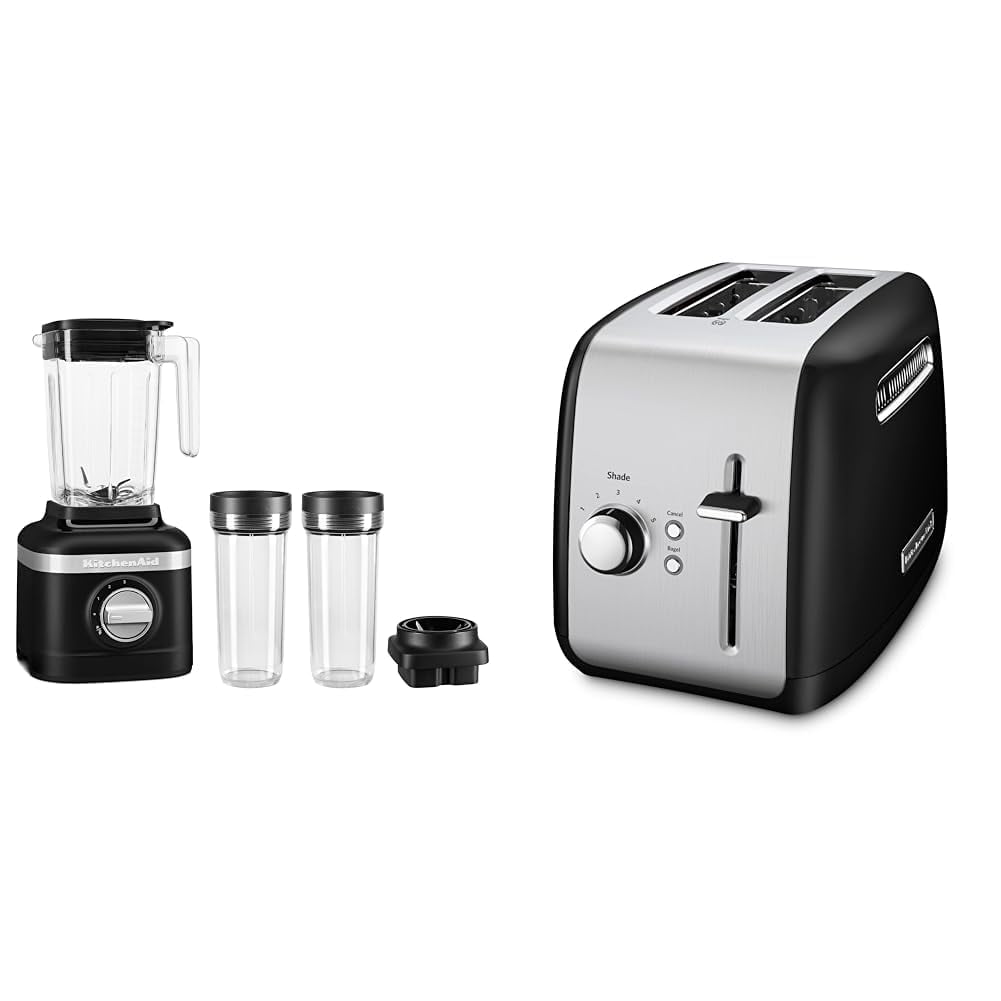 Licuadora Kitchenaid K150 De 3 Velocidades, 1,4 L, Con 2 Tarros Personales