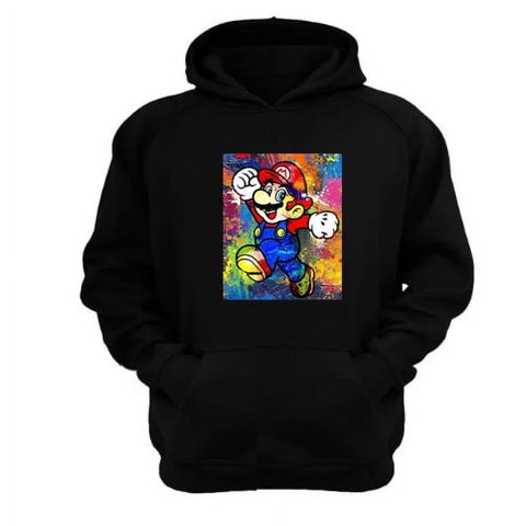 Genérico - Polerón Canguro Plomero Rojo Negro Talla L Unisex