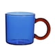 thumbnail image 2 of Taza De Café De Cristal A La Moda, Taza De 300ml Para Jugo Americano, Vino, Leche, Azul, 2 of 5