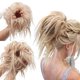 thumbnail image 2 of Xiao Hua Accesorio para Peluca y Cabello Desordenados, 1 Pieza de 5.9 X 5.12 X 3.94-inch Lazo de Cabello Esponjoso con Textura Ondulada, Banda Elástica Estilo Diadema pre Esponjosa para Peluca, B011, 2 of 2