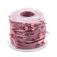 thumbnail image 5 of 10 metros perlas de perlas de encaje puro cinta de corte para diy decoración de la boda de color rosa, 5 of 5