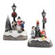 thumbnail image 3 of Figuras De Escena De Navidad De 2 Piezas Iluminadas Para Decoración De árbol De Navidad Y Mu?eco De Nieve, 3 of 5