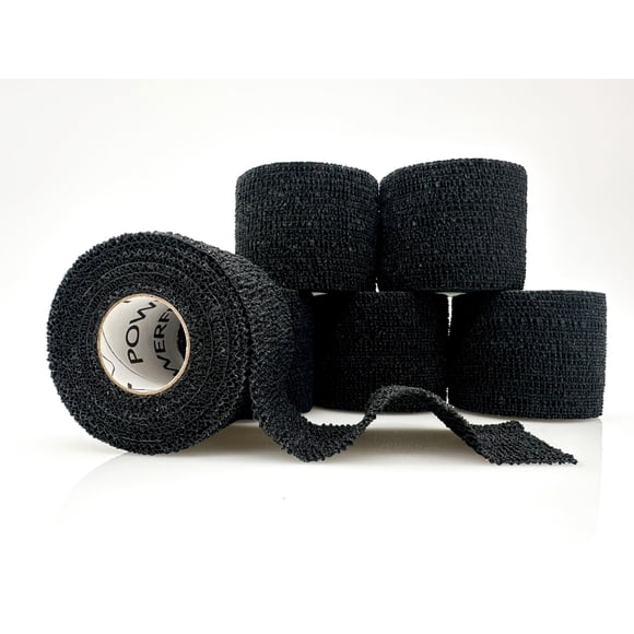 Vendaje de Tela OVIK Health 7,5 cm Negro - Pack de 6 Rollos