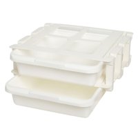 Magideal - Organizador De Cajones Debajo Del Escritorio, Organizadores Y Almacenamiento Deslizables Ocultos, Bandeja De Cajón Autoadhesiva, Cajones De Almacenami - Nivel Doble