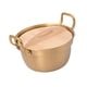 thumbnail image 3 of Olla Para Acampar, Olla Sólida Para Sopa, Para Cocina De Inducción O Gas, Uso Comercial, Para Uso Doméstico, Color Dorado, 3 of 3