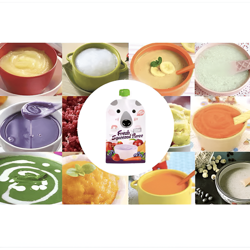 Genérico - Set 20 Bolsas Alimentacion Recargable Bebes Jugos Lau