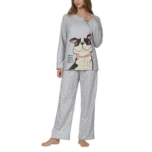 Baziani - Pijama Micropolar Dog Mujer 8682