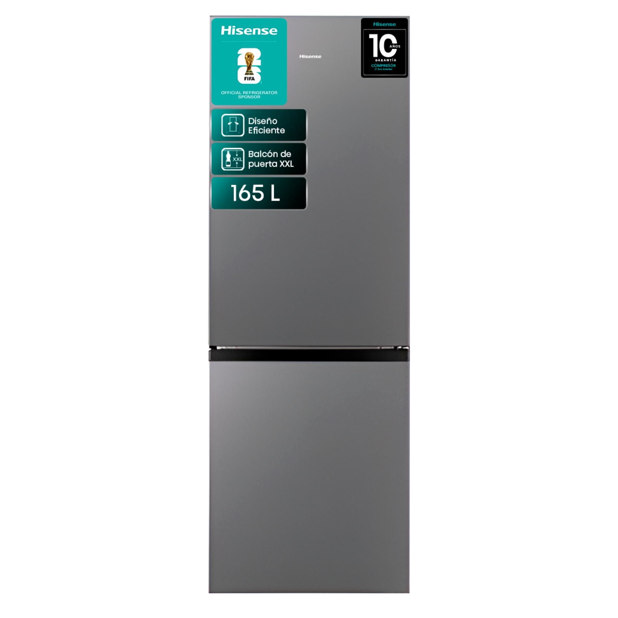 Hisense - Refrigerador Bottom Freezer Frío Directo 165 Litros Rd-22Dc