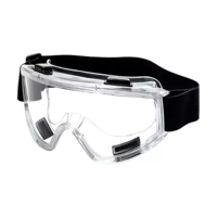 Genérico - Lentes De Seguridad Antiparras Gafas Protección Banda Ajustable Cristal Blanco