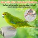 thumbnail image 2 of 4 Pcs Bird Perch Stands Parrot Calcium Perch Beak Grinding Stone Foot Claws Trimmer Parakeet Platform Parrot Chewing Toys For Small Medium Cockatiel (small), 2 of 3