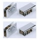thumbnail image 1 of Soporte Repisa Vidrio De 3 A 8mm Cromado 4 Unidades, 1 of 3