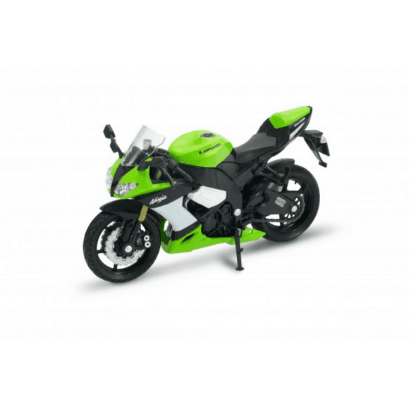 Moto Kawasaki 2009 Ninja ZX-10R Escala 1:18 - Welly