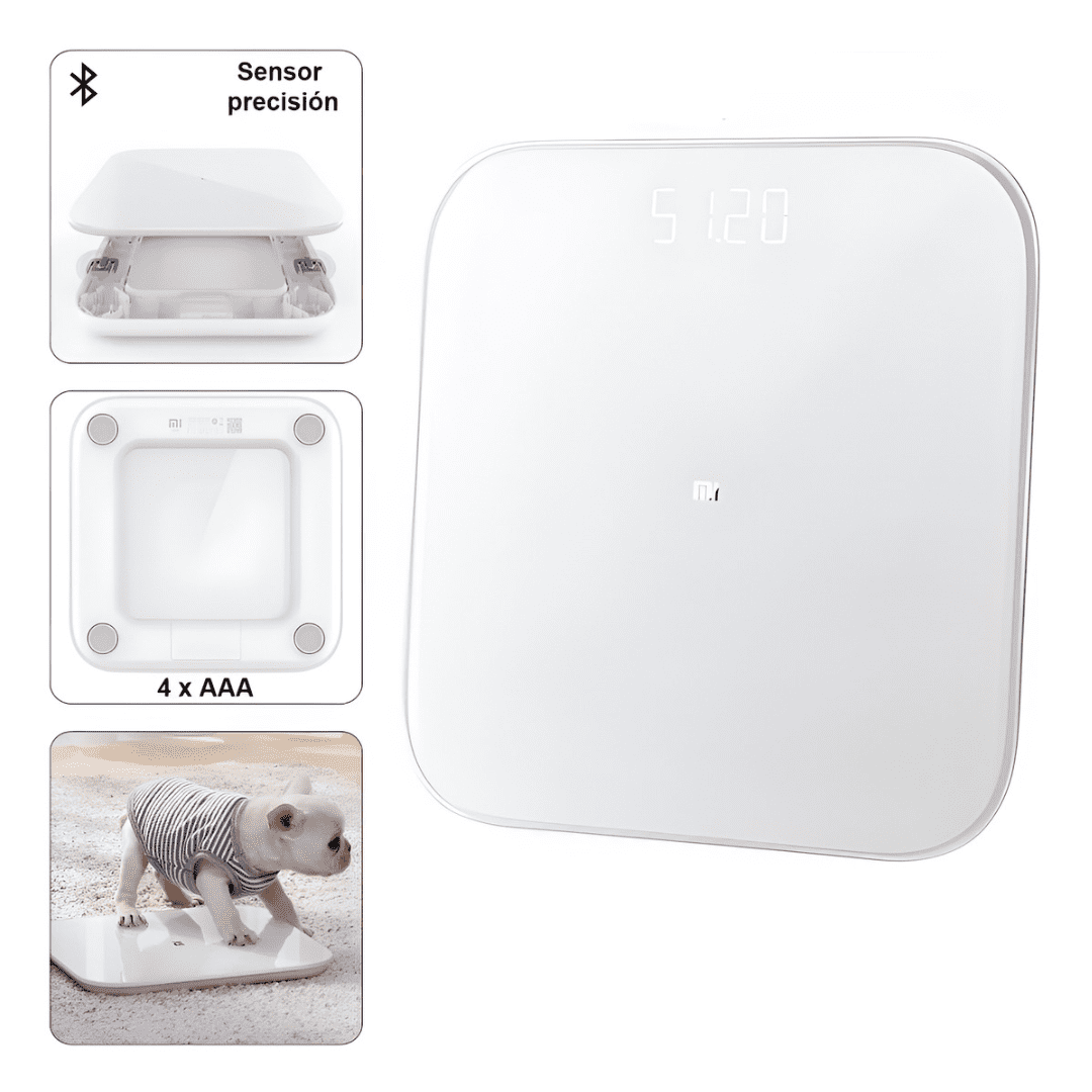 Pesa Xiaomi Mi Smart Scale 2 Balanza 150kg Bluetooth Blanco