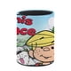 thumbnail image 3 of Daniel el Travieso-theme Cylinder Pen Holder Pencil Organizer with Flannel Lining PVC Leather Material Cardboard Base for study work 10*8CM, 3 of 6