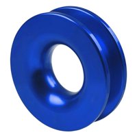 Ioensy - Winch Snatch Recovery Ring 41000 Lbs Para Atv Utv Suv Grillete Aluminio Azul