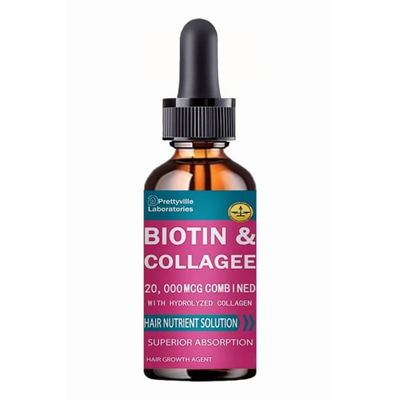 Serum Biotina Y Colageno Crecimiento Del Cabello Prettyville
