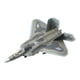 thumbnail image 3 of Kit de Modelo de Caza, Colección Educativa, Decoración de Escritorio, Juguete de Avión, Habilidades Motoras Finas para Estantería, Dormitorio, Hogar, F22, 3 of 5