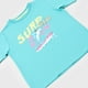 thumbnail image 4 of Polera Niño Kids M/C Print Fluor Turquesa Corona, 4 of 5