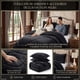 thumbnail image 3 of Cobertor De Inverno Plush Con Chiporro Cs Plaza Y Media Negro, 3 of 4