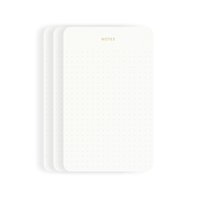 Bloc De Notas Pinesman Parent, Paquete De 3, Hojas Punteadas