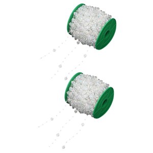 Magideal - 2 De Cadenas De , Artesanal, Hallazgos De Línea De Pesca, Collar Colgante, Fabricación De Joyas, Hebras De Para , Geométricas Cuentas Geométricas