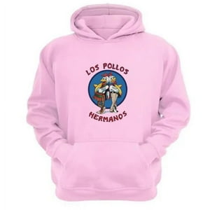 Genérico - Poleron Canguro Los Pollos Hermanos Rosa Talla S Unisex