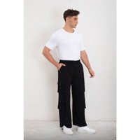 Likeshop - Jogger Hombre Secado Rapido Primavera Verano Bolsillos Cargo 7150