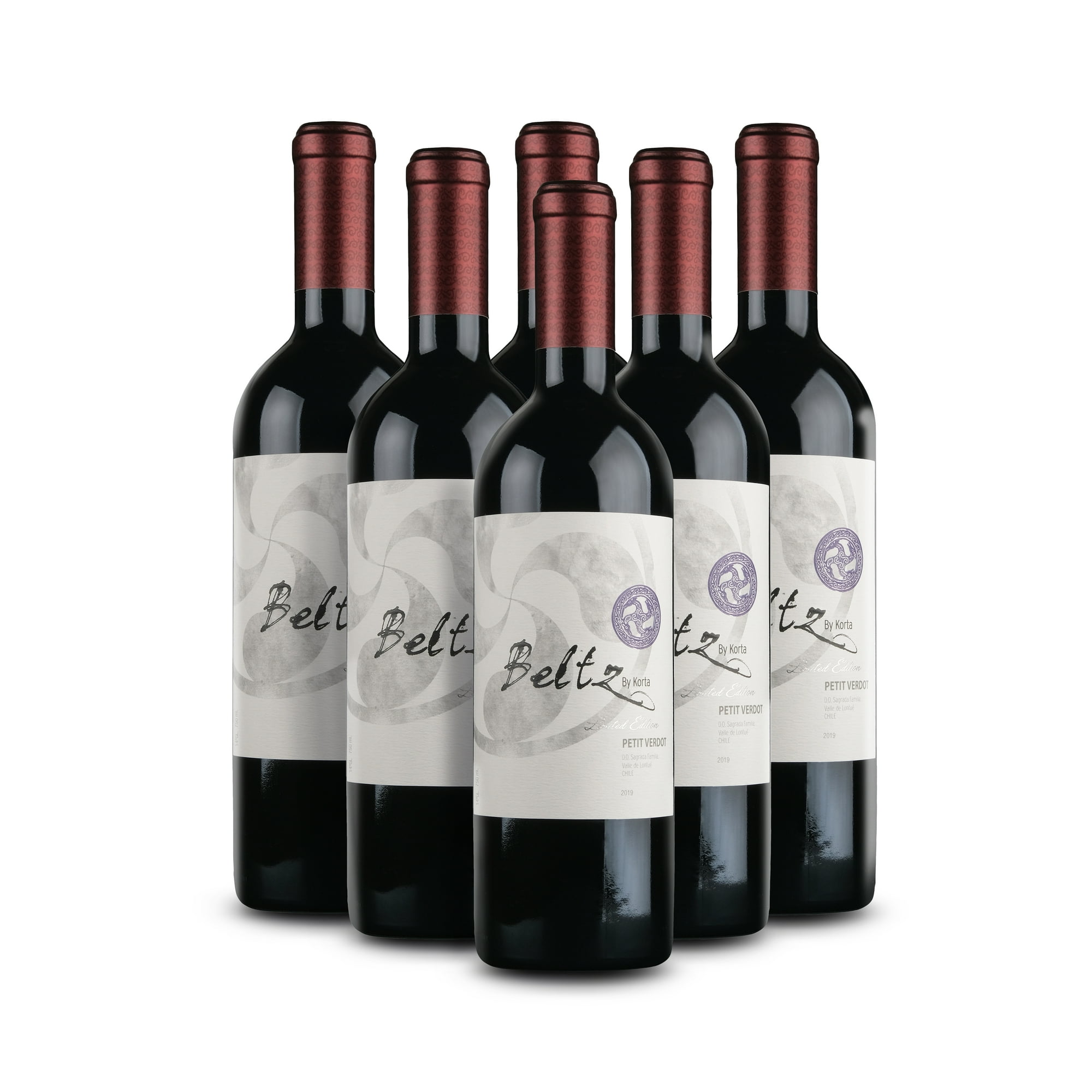 Korta - Vino Beltz Petit Verdot, 6 Unidades