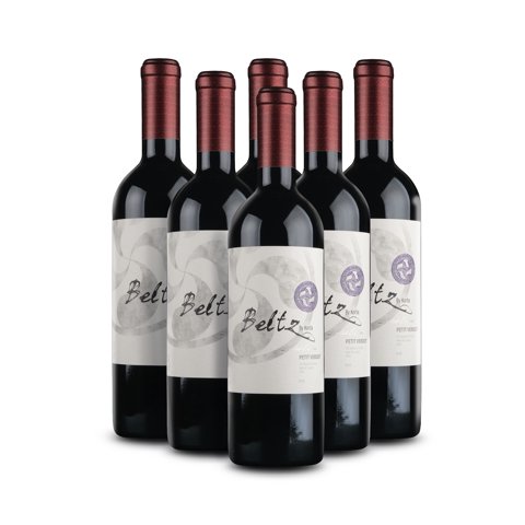 Korta - Vino Beltz Petit Verdot, 6 Unidades