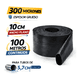 thumbnail image 2 of Manga de riego 10cm ancho x 100mts largo Negra, 2 of 3