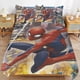 thumbnail image 3 of Spiderman Room Decor Bedding Set with Sheets And Pillow 3 Piece Bedding Super Soft Fade Resistant Microfiber for Boys Girls Kids Twin, 3 of 5