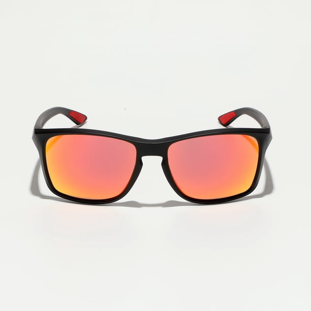 POLASUP GAFAS LENTES DE SOL Detalles refinados, sensación de lujo Gafas de sol deportivas con montura grande y colores brillantes