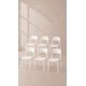 thumbnail image 1 of Pack de 6 Sillas Kentucky de Terraza Exterior o Comedor - Blanca, 1 of 6