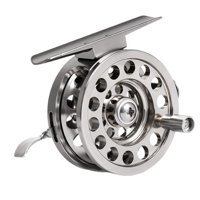 Ioensy - Herramientas De Carrete De Pesca Con Mosca, Metal, Portátil, Para Pescadores, Agua Dulce Y Salada, Pequeño