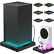 thumbnail image 1 of Base RGB AARONMEI para Xbox Series S/X con 3 Puertos USB Extras Soporte Vertical Negro, 1 of 3