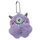 thumbnail image 1 of Lindo Monstruo De Peluche Con Ojos Grandes Llaveros De Coche Para Familiares Amigos Niños Niñas Violeta, 1 of 3