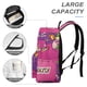 thumbnail image 4 of Vaca y Pollo-theme Backpack, Campus style schoolbag Bookbag with Adjustable Shoulder Straps And Large Zip Compartment, Unisex Travel Bags.42x30x15cm, 4 of 6