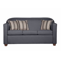 Ruzam Mobel - Sofá 3 Cuerpos Zafiro Marengo