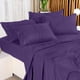 thumbnail image 3 of Juego de sábanas Utopia Bedding Queen de microfibra cepillada, color morado, 3 of 7