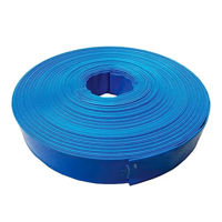 Genérico - Manguera Plana 2 Pulgadas Rollo 50 Mts 5 Bar Azul