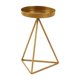 thumbnail image 1 of Candelero Geométrico De Hierro Soporte Candelero Decoración De Ba?o Dorado M, 1 of 5
