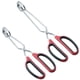 thumbnail image 1 of Pinzas para tijeras HINMAY de acero inoxidable de 25 cm y 30 cm, juego de 2, 1 of 8