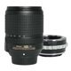 thumbnail image 1 of Lente Nikon AF-S DX 18-140 mm f/3,5-5,6 G ED VR + Adaptador, 1 of 1