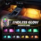 thumbnail image 2 of Kit Luces Interiores Auto OPT7 Aura PRO 4pc Bluetooth, 2 of 3
